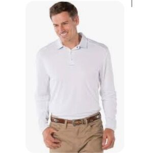 IBKUL Icefil Technology Long Sleeve Golf Men's Polo Shirt Size S